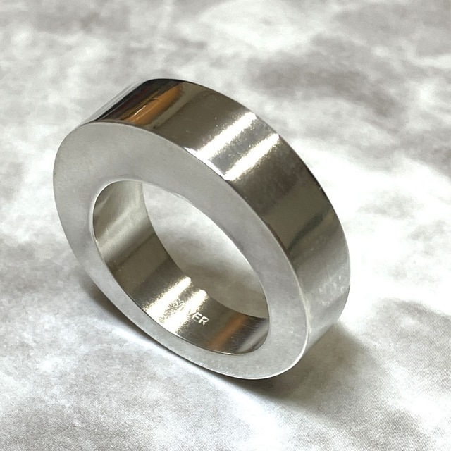 【日本製】幅広シルバーリング SILVER925 / MSR-8692