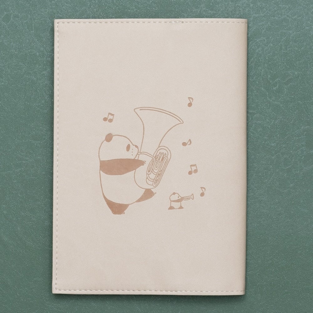 パンダコパンダ ブックカバー ベージュ(8669)