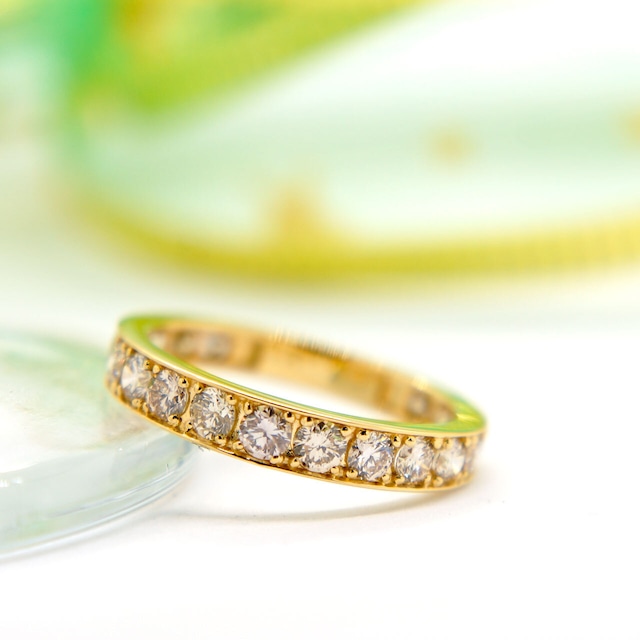 K18YG Diamonds Eternity Ring (ダイヤモンド)