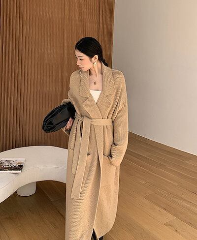 美品✨FOXEY アルページュ ロングカーディガン ニットコート アウター FOXEY - 美品 フォクシー FOXEY ニットコート カーディガン コーディ