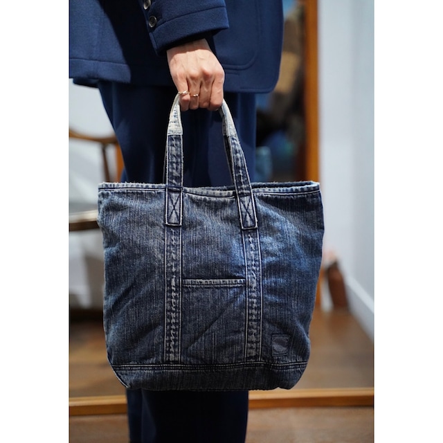 VINTAGE DENIM TOTE BAG