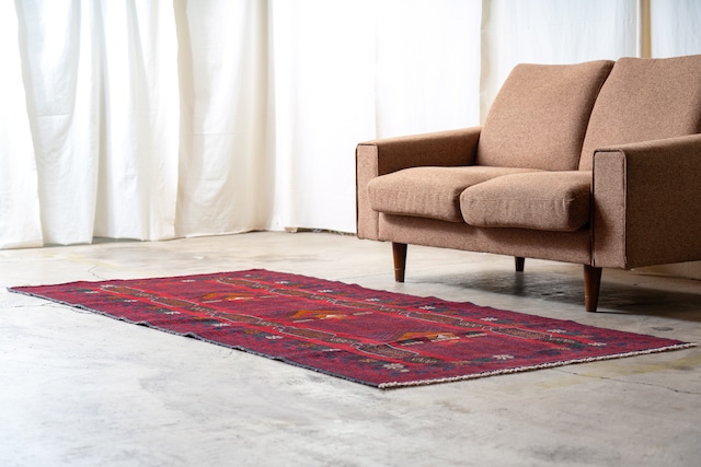 -VINTAGE TRIBAL RUG- Afghanistan 761