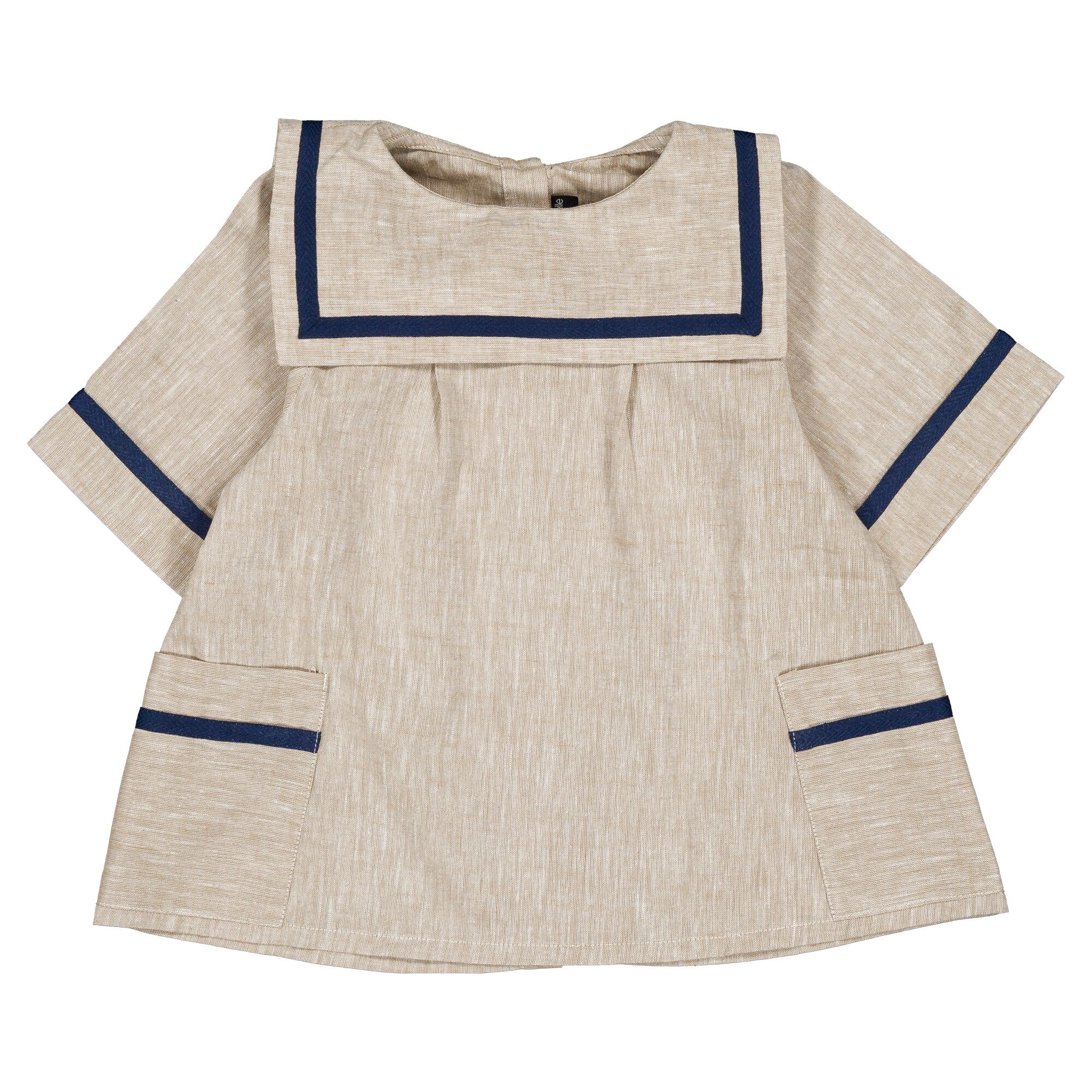 【予約・特典あり】Maison Marelle / Blouse MAGELLAN - beige / 6Y~12Y
