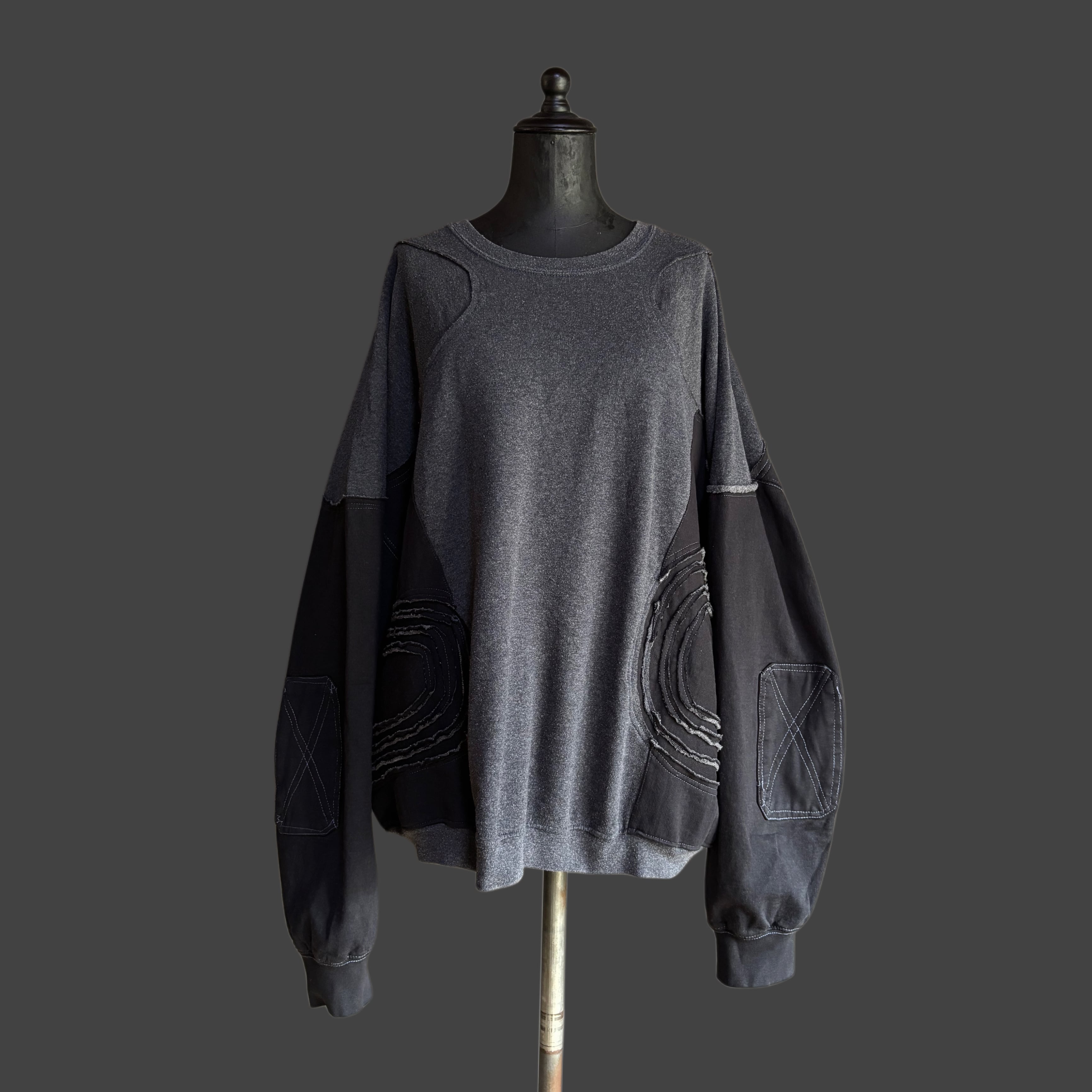 VOLUME SWEATSHIRT – BLACK