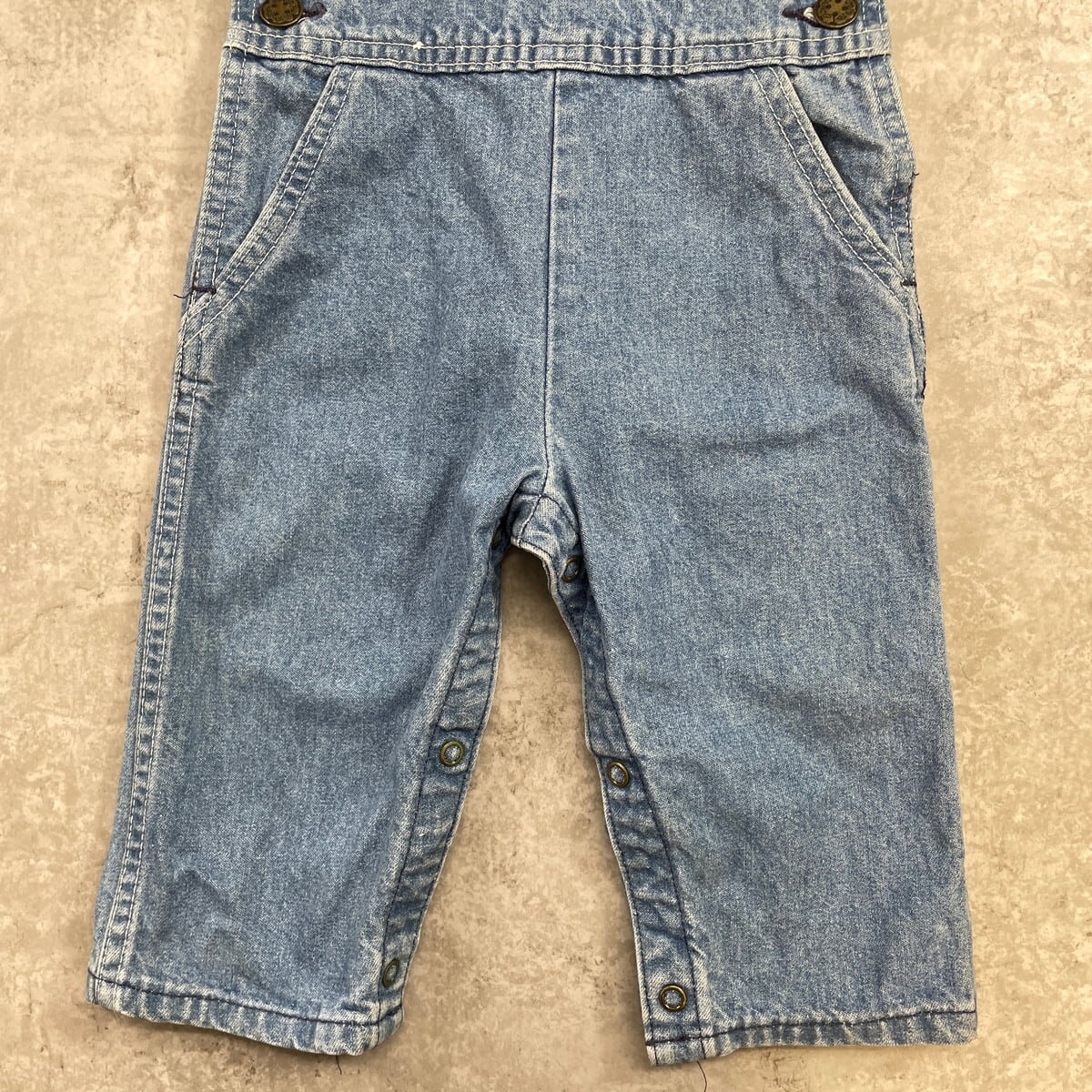 kids】90年代 USA製 OSHKOSH オシュコシュ デニム オーバーオール