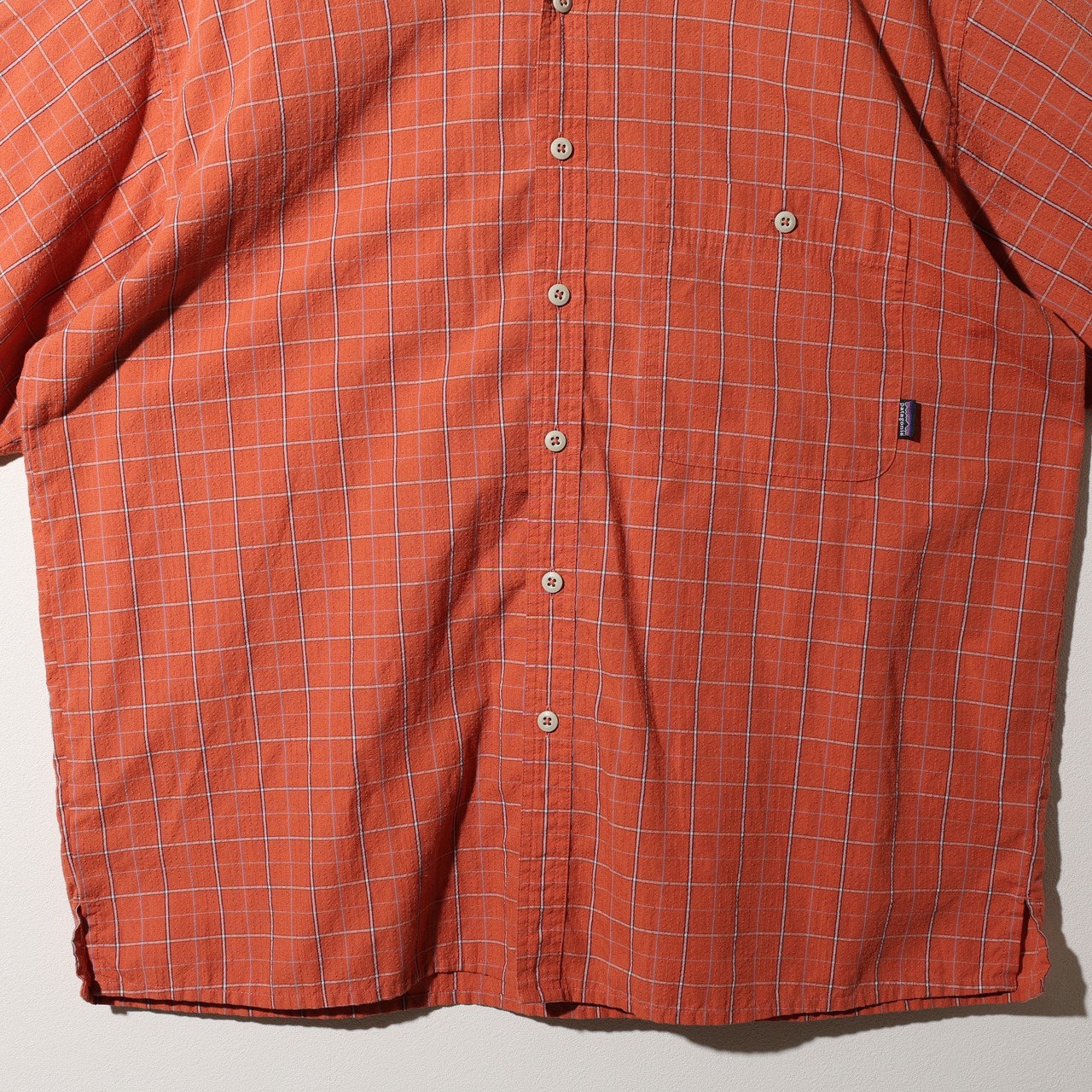 美品 XL 03年 Puckerware Shirt Patagonia パッカーウェアシャツ パタゴニア  シアサッカー