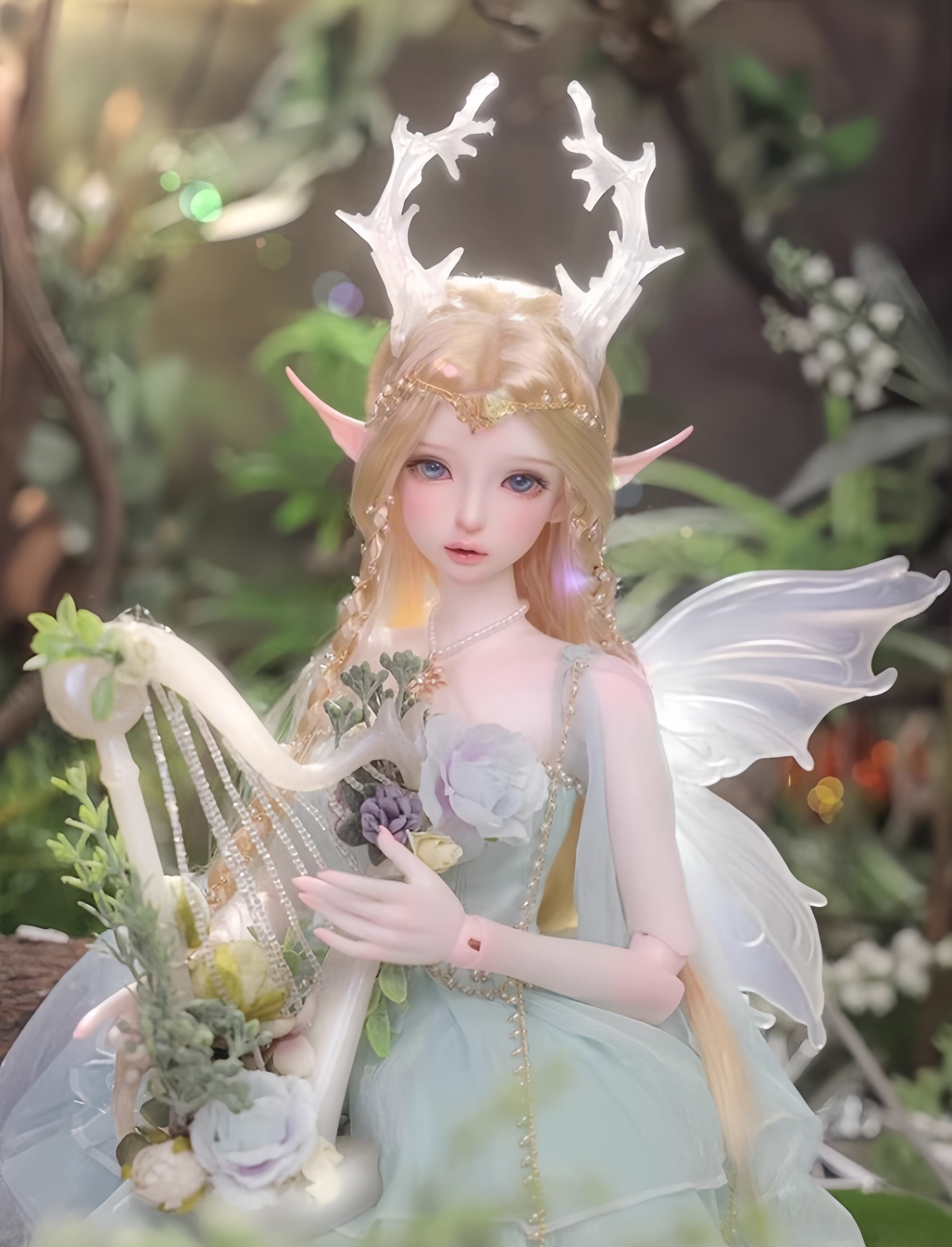 20cm完売レア限定アリスうさぎメイド風着せ替えぬいぐるみ服セット