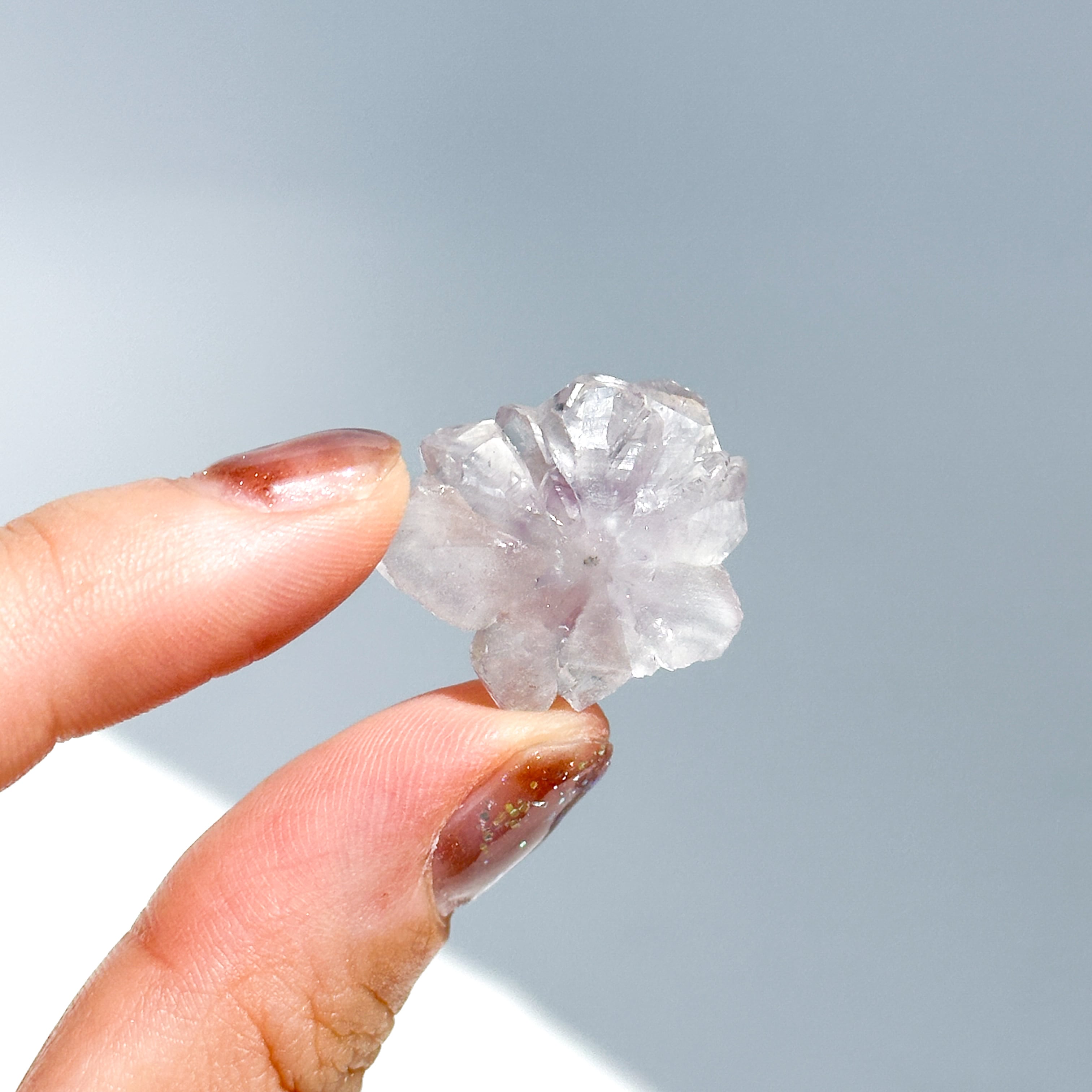 ウルグアイ産フラワーアメジスト 原石73◇ Flower Amethyst ◇天然石