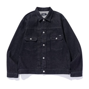 【残り1点】【XLARGE】STAR LOGO DENIM JACKET / BLACK【エクストララージ】