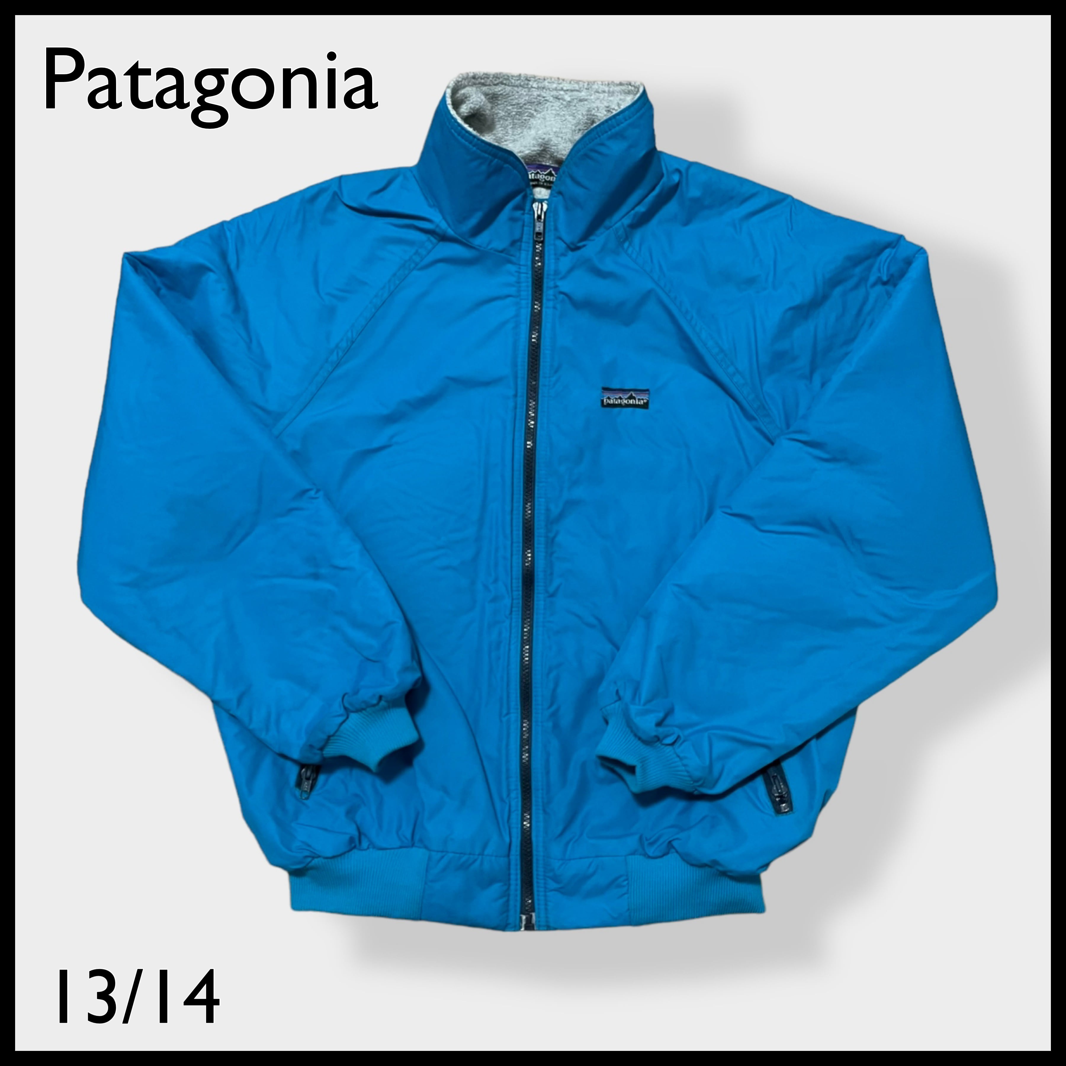 patagonia フリース L ブルー系（patagonia】80s USA製 シェルド  