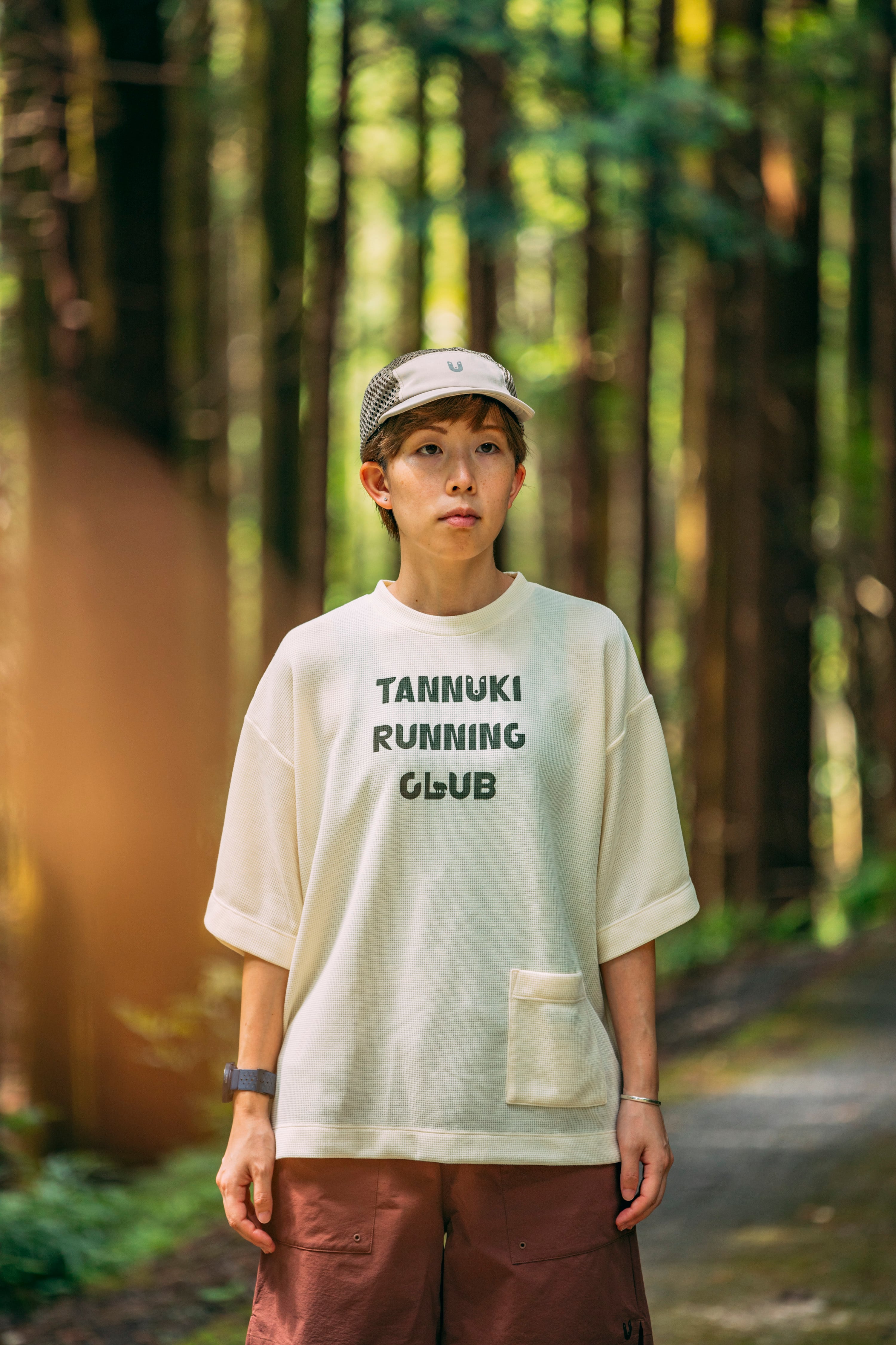 Waffle TRC BigT : Color Cloud Cream | TANNUKI Running Wear Shop