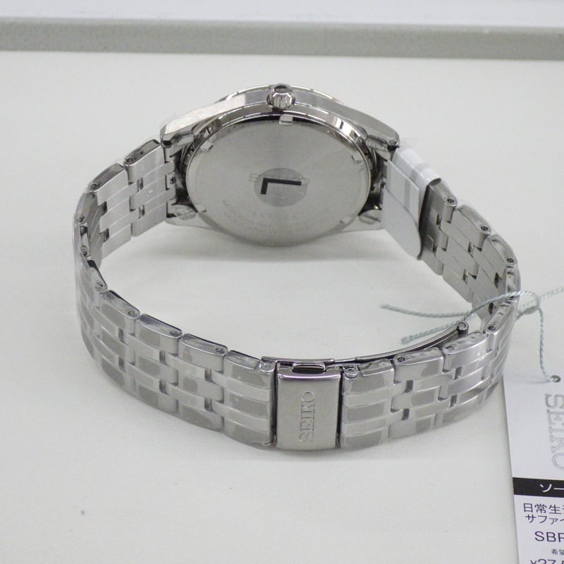 SEIKO セイコーセレクション SBPX083 ブラック文字盤 ソーラー腕時計