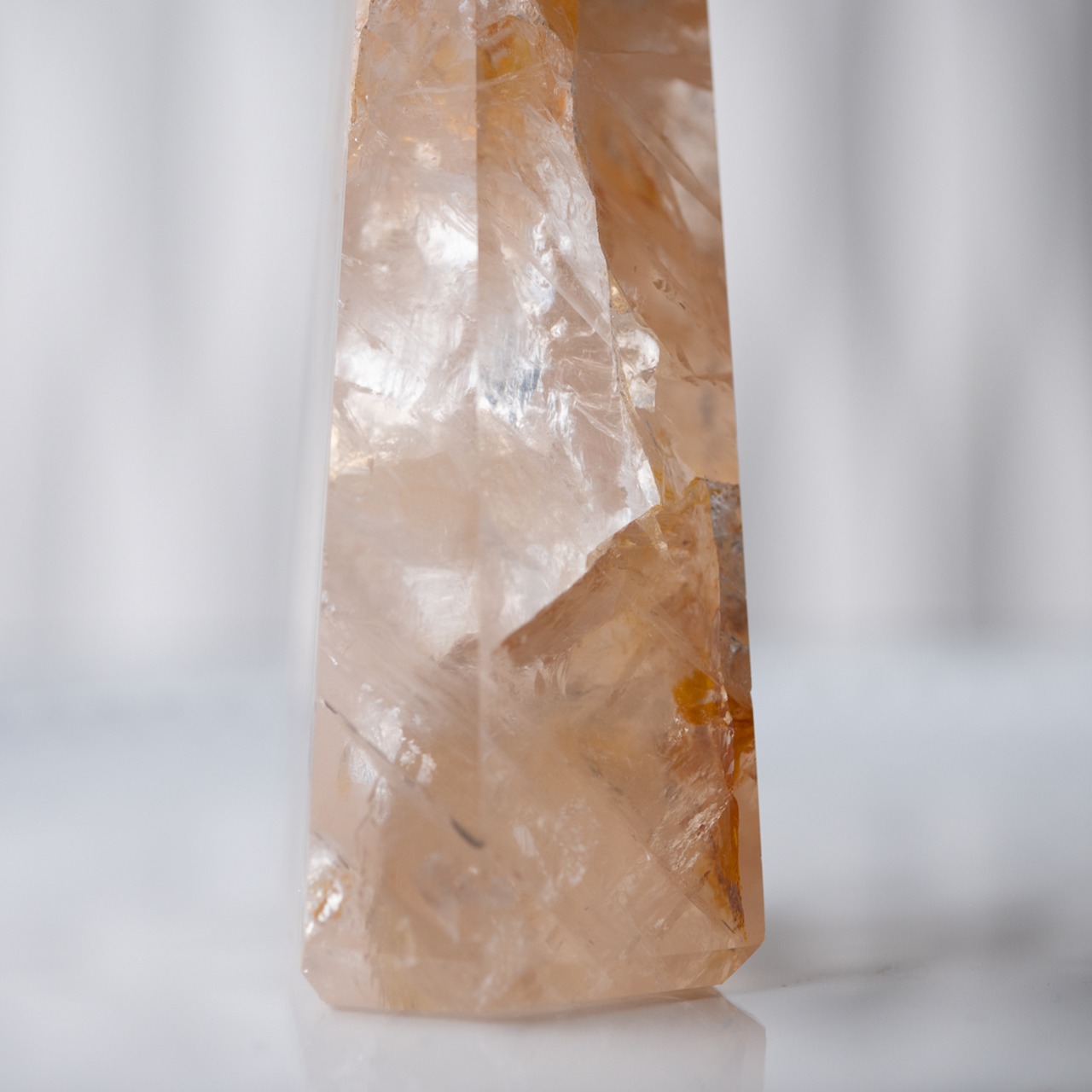 ローズクォーツ ゴールデンヒーラー / タワー ポイント【1】