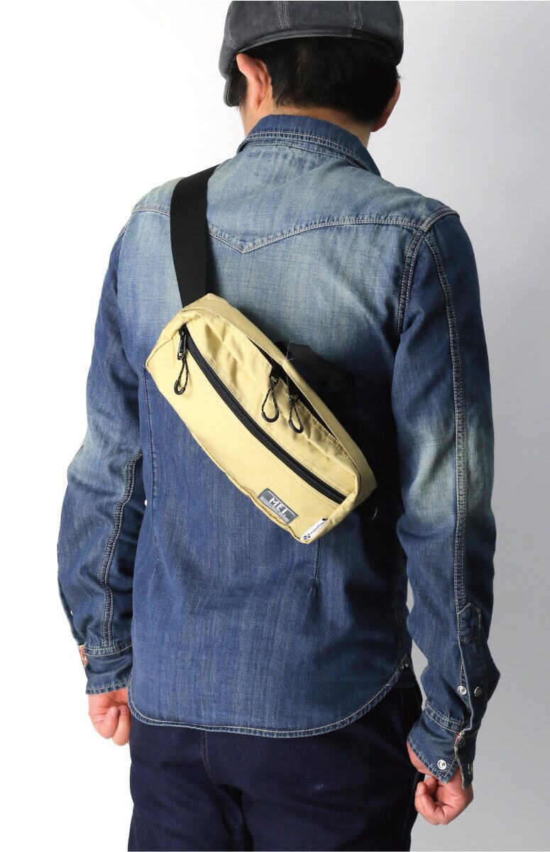 特別価格 ボディバッグ ヒップショット ベーシック オールド Mei メイ ウエストバッグ Mei 000 2 Beige F レディース メンズ ウエストバッグ
