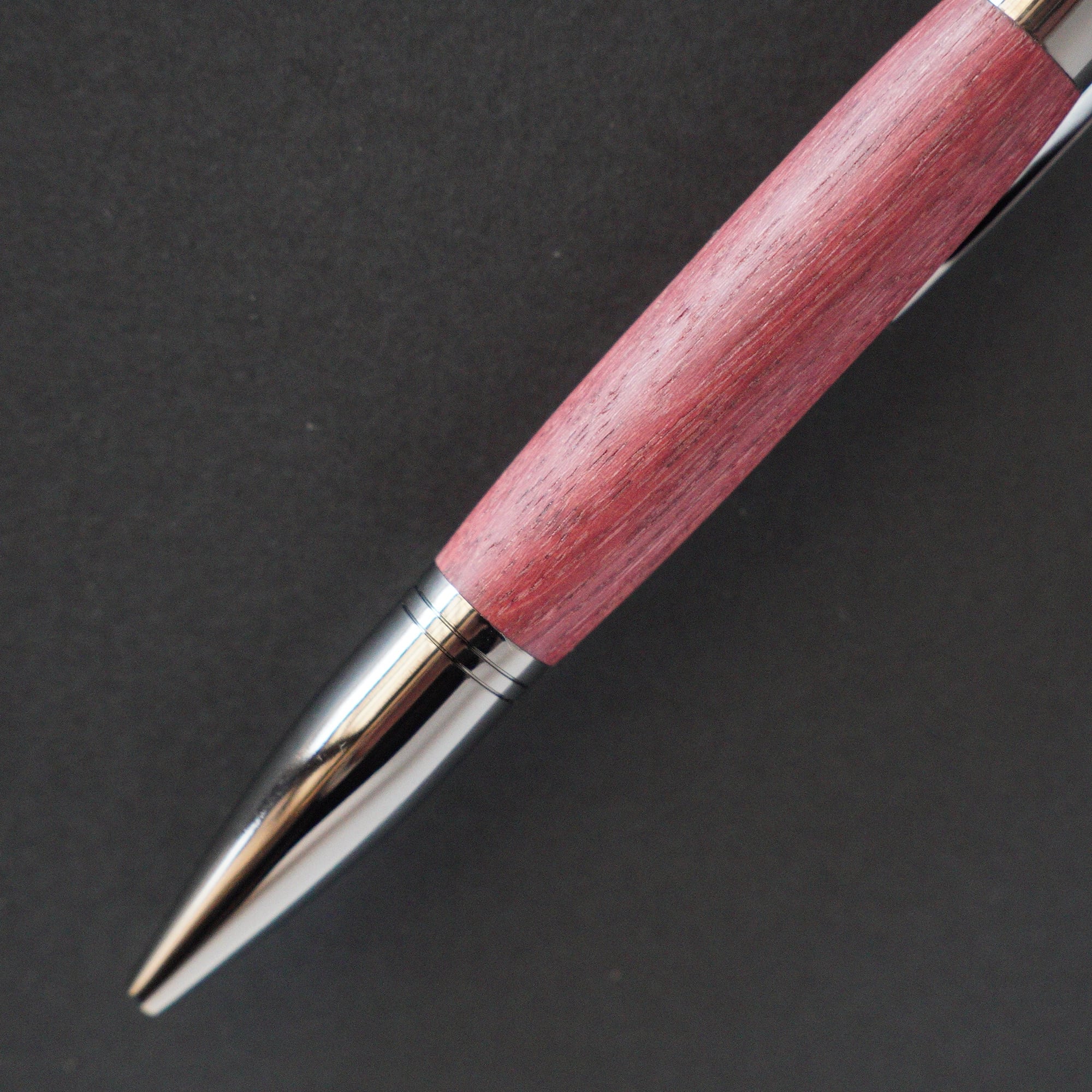 太軸クリックボールペン パープルハート | Purple heart Click Pen
