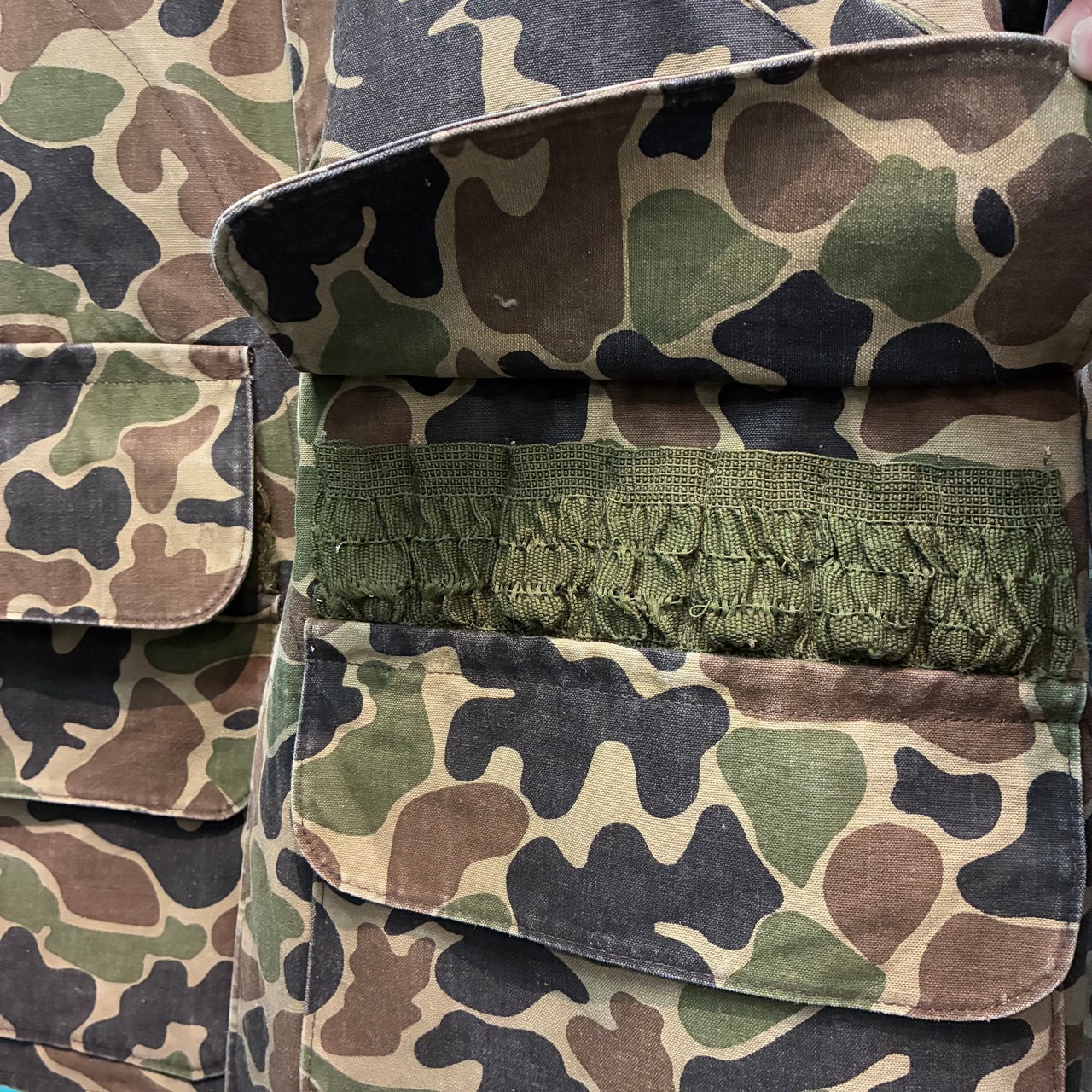 80s USA製　BONE DRY RED HEAD ダックハンターカモ　ハンティングジャケット