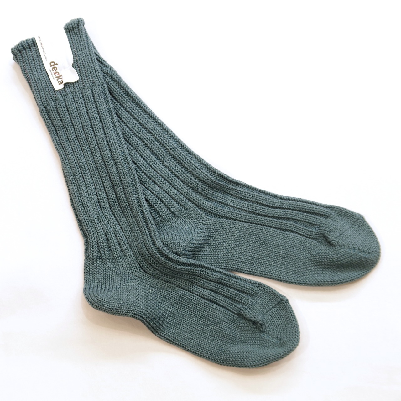 decka Cased heavy weight plain socks