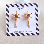 ◉【GYAFUN】イアリング「アイリス②」