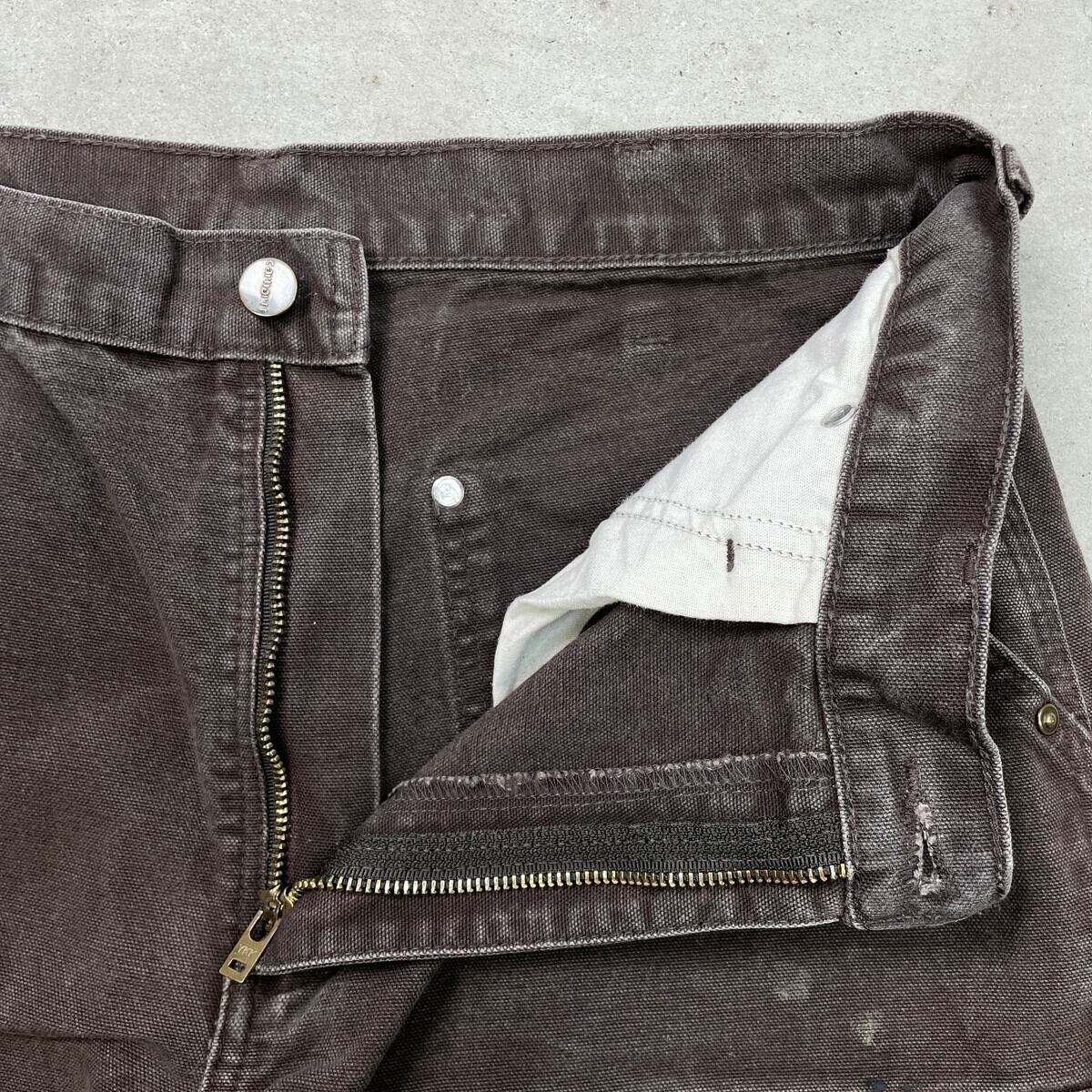 Carhartt カーハート ダブルニー ダック ワークパンツ ペンキ飛び