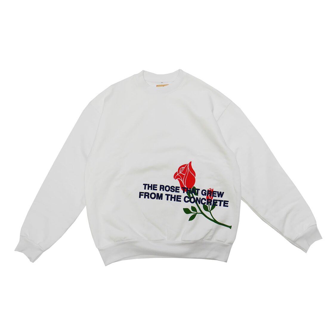 4Hunnid (フォー ハニッド) / 4H ROSE CREWNECK SWEAT -WHITE- | Pay ID