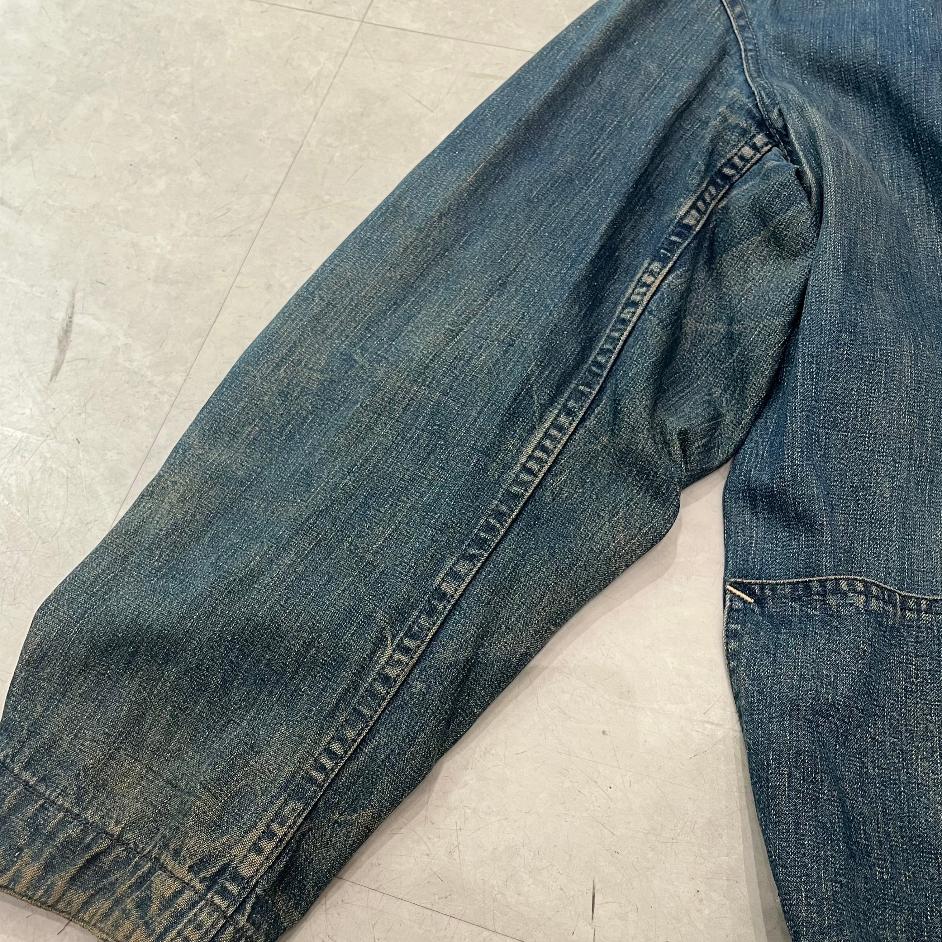 20s～30s 3Pocket Denim Coverall 20年代 30年代 デニム カバーオール
