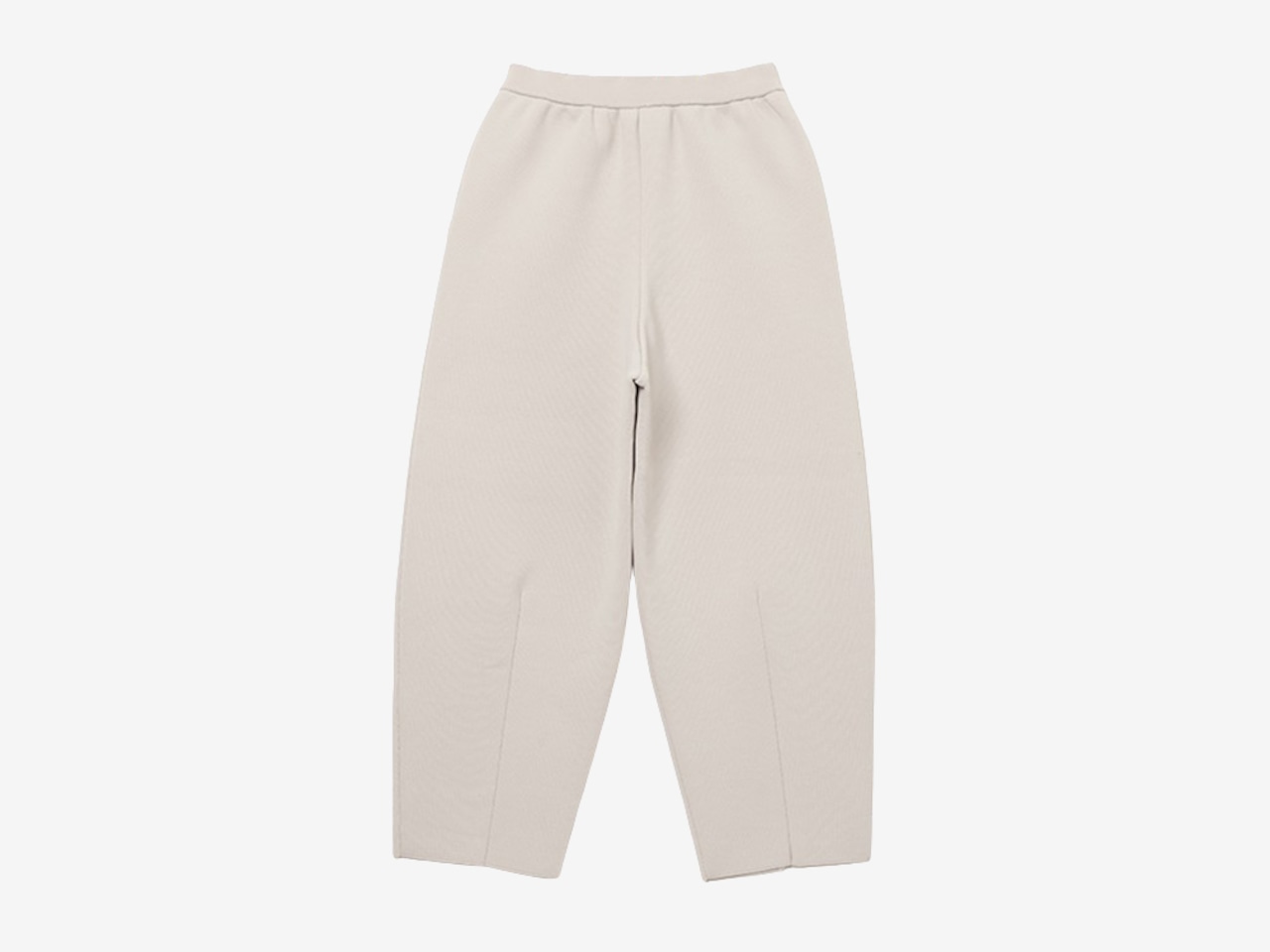 ecopet yarn COCOON PANTS / IVORY