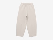 ecopet yarn COCOON PANTS / IVORY