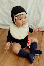 〖取寄〗韓国子供服 / 26winter / avo / TERRY PACIFIER BIB / ビブ / スタイ *free*