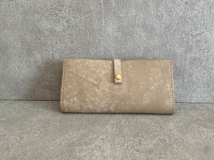 Long wallet greige　長財布　グレージュ　＜A＞
