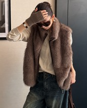 リュクススタイルエコファーベスト