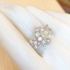 ✨キラキラ✨上質❣️ダイヤモンド！ダイヤ Pt900 リング 指輪