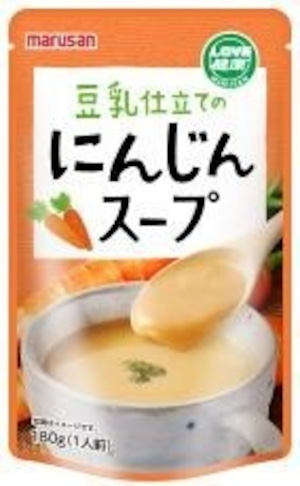 豆乳仕立てのにんじんスープ １８０ｇ　マルサン
