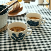 【Blue Kakiotosi 】Soup Mug