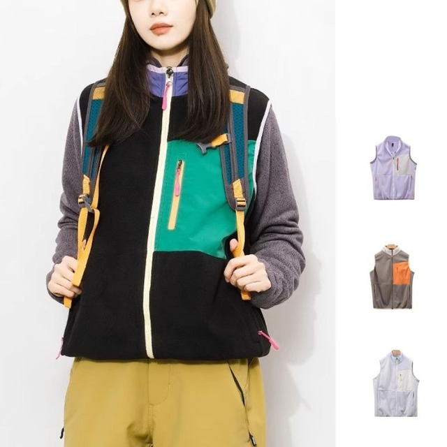 Stand collar freeze vest M15193