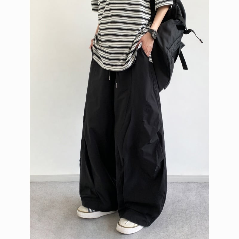jiwuus機能性速乾ワイドパンツ全3種類