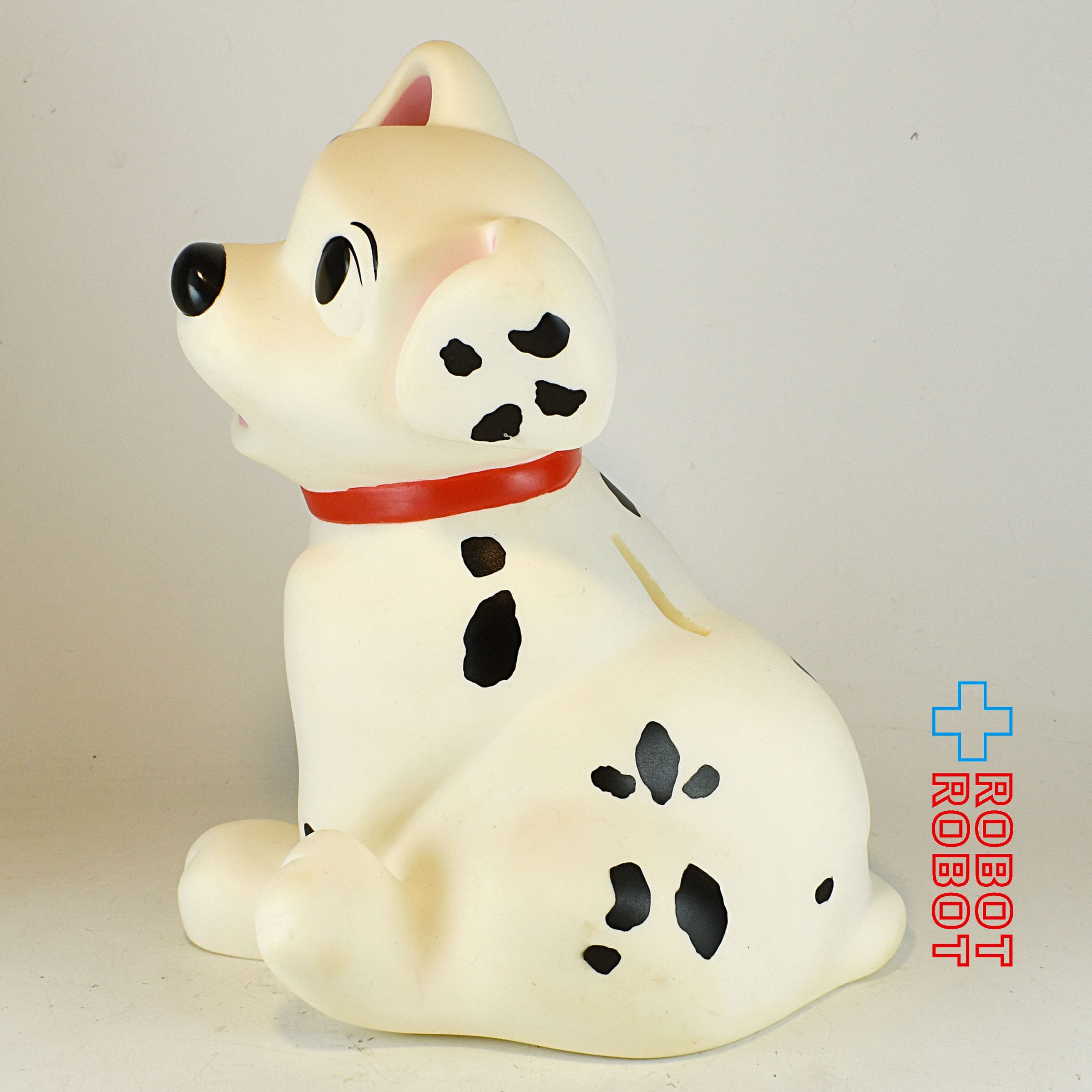 セガ ディズニー 101匹わんちゃん ローリー ソフビ貯金箱 1999