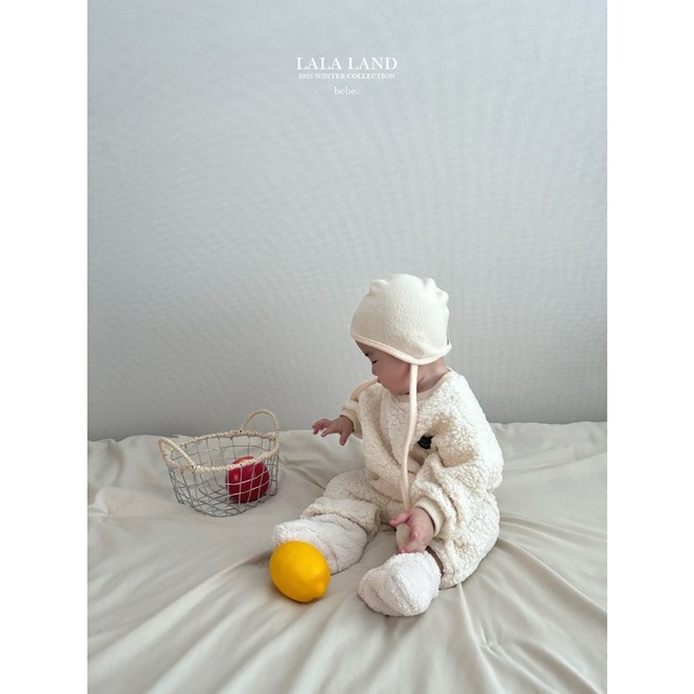 《予約》lala land ¨ bebe) bubble sweatshir