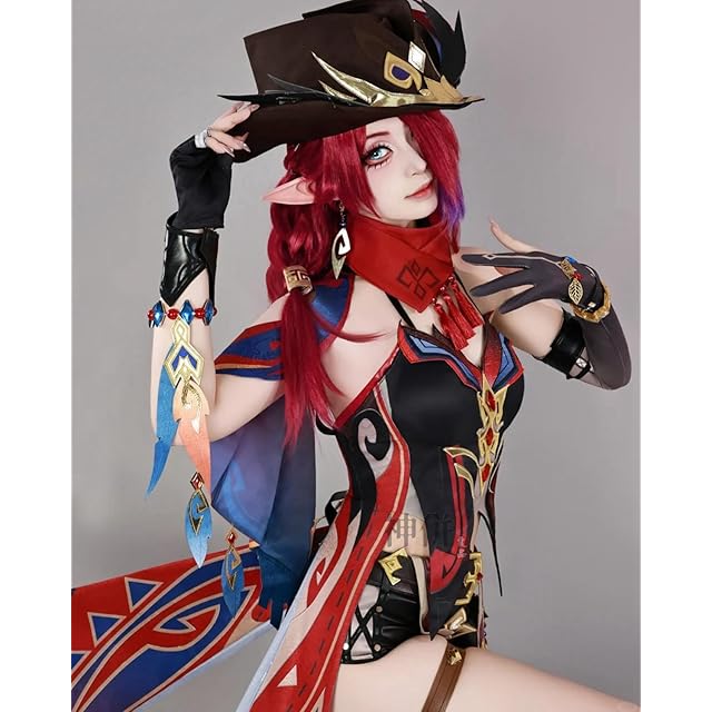 チャスカ衣装ウィッグ靴フルセットSサイズ 神併良品] チャスカ コスプレ ウィッグ付き チャスカ 原神 コスプレ