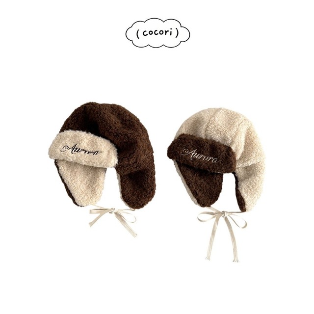 【予約/特典】cocori / Curly Winter Hat