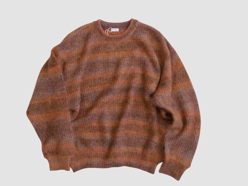 crepuscule”Mohair Mash P/O Orange”