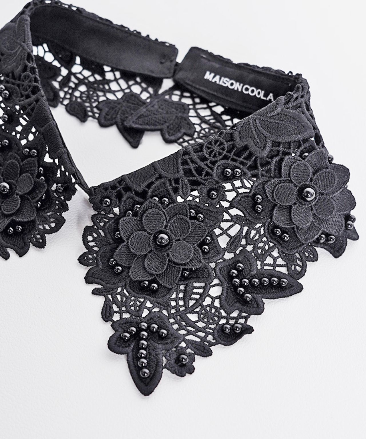 【直営限定ITEM】パール×フラワーレースフェイクカラー (YELLOW) CQ-48506H