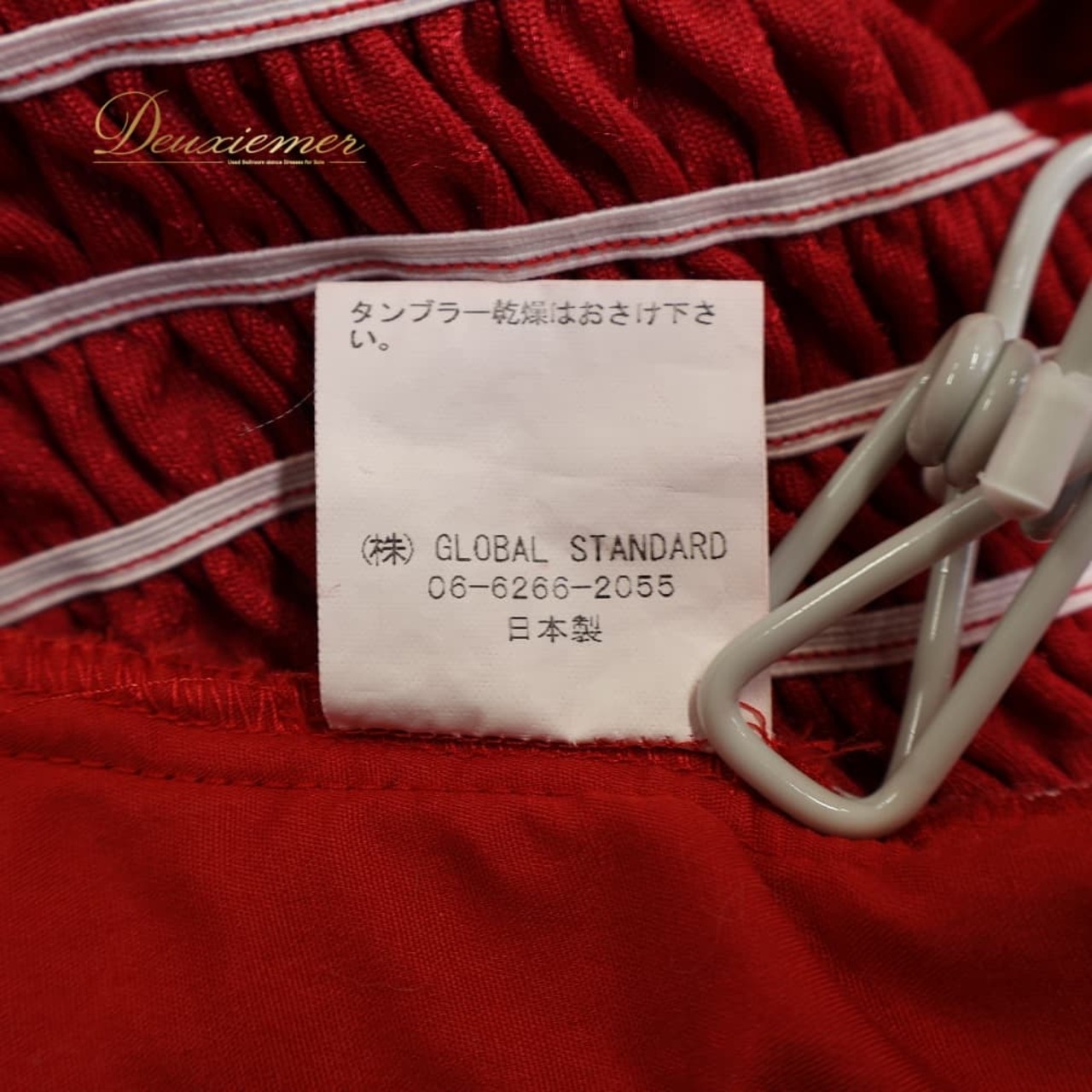 フラダンス 衣装 ALOHA STANDARDS アロハスタンダード ツーピース セットアップ 上下セット レッド系 日本製 ベロア 光沢 ハイビスカス柄 かわいい 華やか 鮮やか 明るい ハワイアン アロハ ハワイアンプリント フラ ダンス レッスン 練習