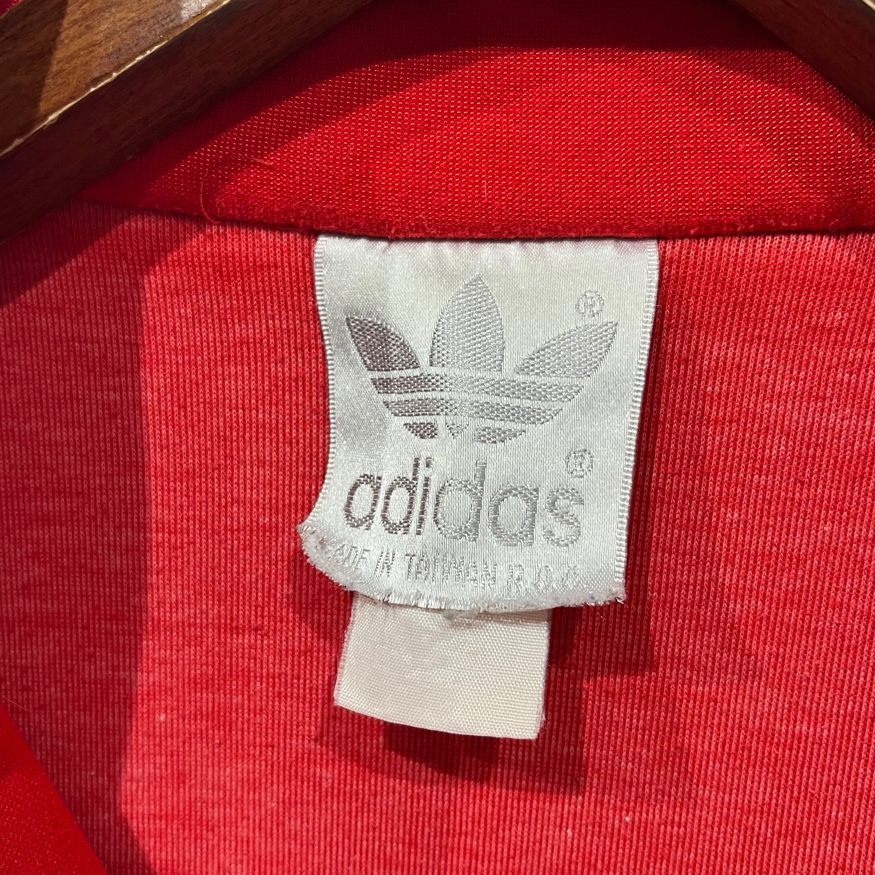 80年代 size : L程度【 adidas 】アディダス トラックジャケット