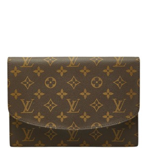 ルイ ヴィトン モノグラム ポシェット ラバ23 セカンドバッグ クラッチバッグ M51940 ブラウン PVC レザー メンズ LOUIS VUITTON 【中古】