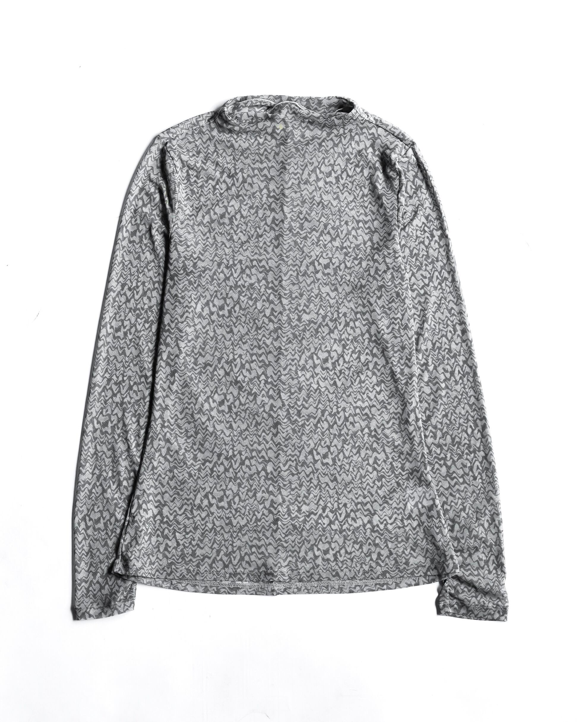 Ameri VINTAGE - Ameri アマンダ　スリットネックトップス Ameri vintage】Amandaアマンダスリットネックトップスホワイト Ameri