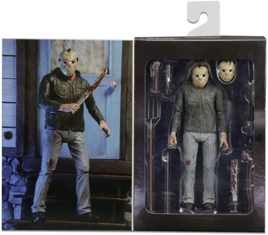 NECA ネカ 13日の金曜日 part3 ジェイソン フィギュア 開封済 NECA 13日の金曜日 PART3 ジェイソン 7インチ アルティメット