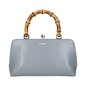 JIL SANDER ジルサンダー レディース ハンドバッグ レザー グレー