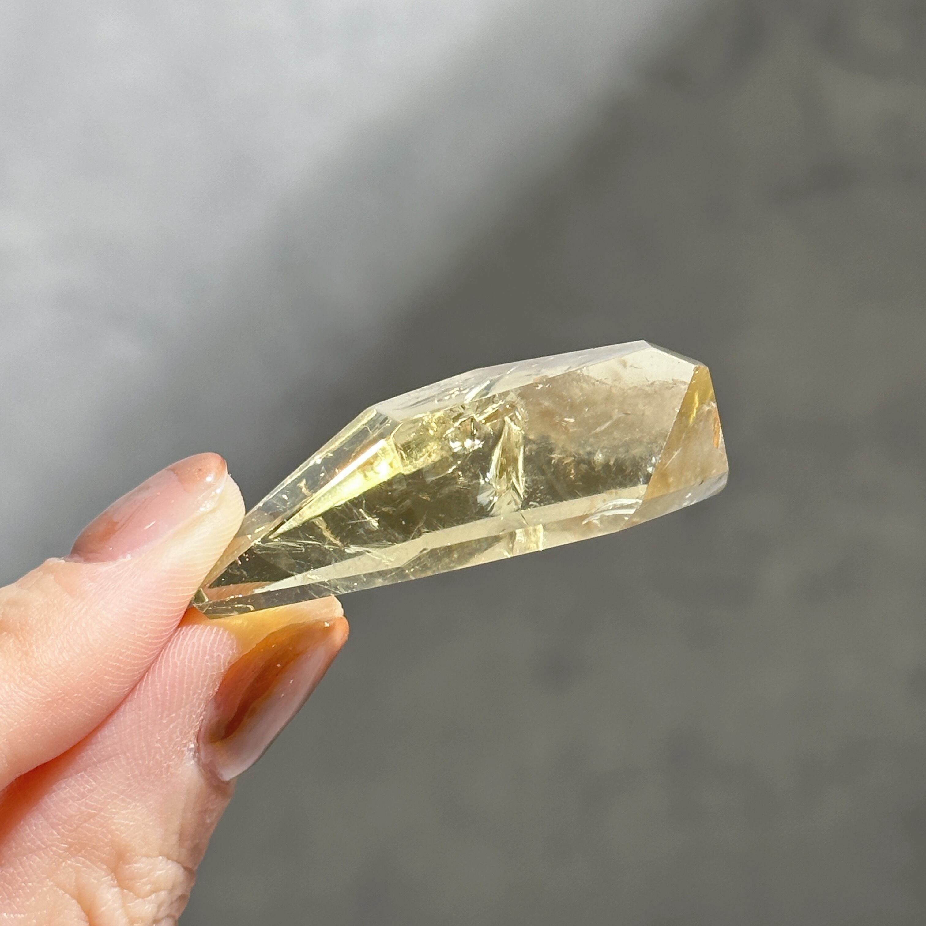 シトリン（黄水晶） フリーフォーム13◇ Citrine ◇ 天然石・鉱物