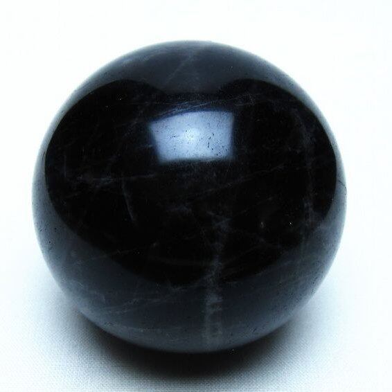 モリオン 黒水晶 丸玉 58mm 一点物 151-9528