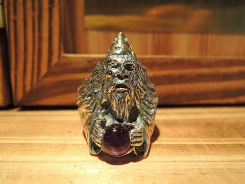 クレイジーピッグ　CrazyPig 129 WIZARD RING w/ Amethyst